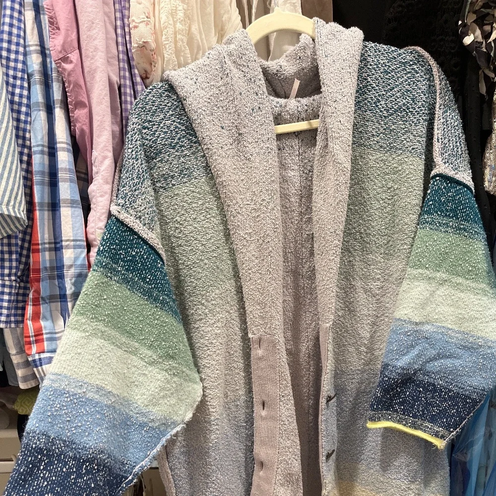 Free People Sweater Jacket Coat XS - Picture 1 of 3